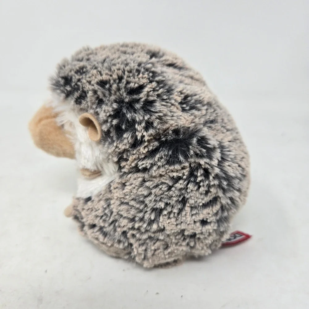 Douglas Spunky Hedgehog Plush Stuffed Animal Salt and Pepper Gray Tan‎ 4101
